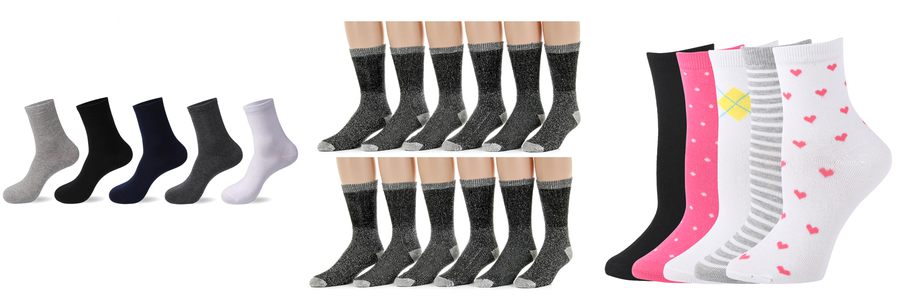 bulk wholesale thick plain socks